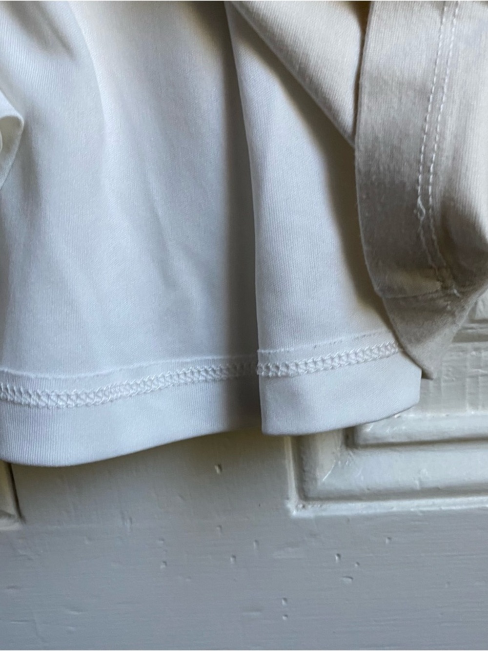 Lulu’s One-Shoulder Cream Ruffle Dress - Picture 3 of 9
